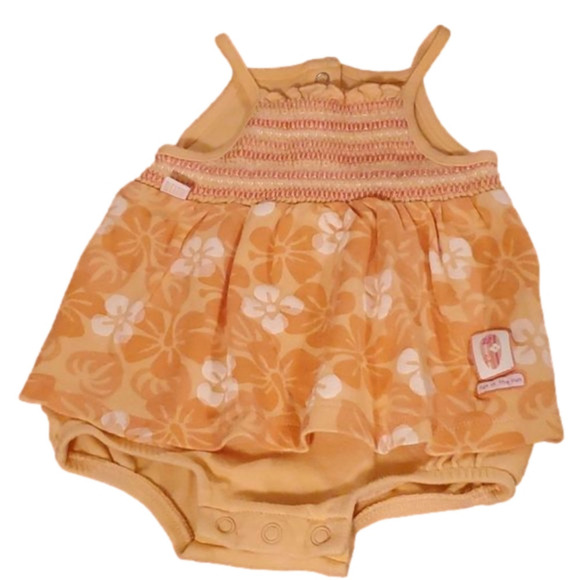 Carter's Infant Girl's Sleeveless Floral Bodysuit Size 6 Months - Picture 1 of 5